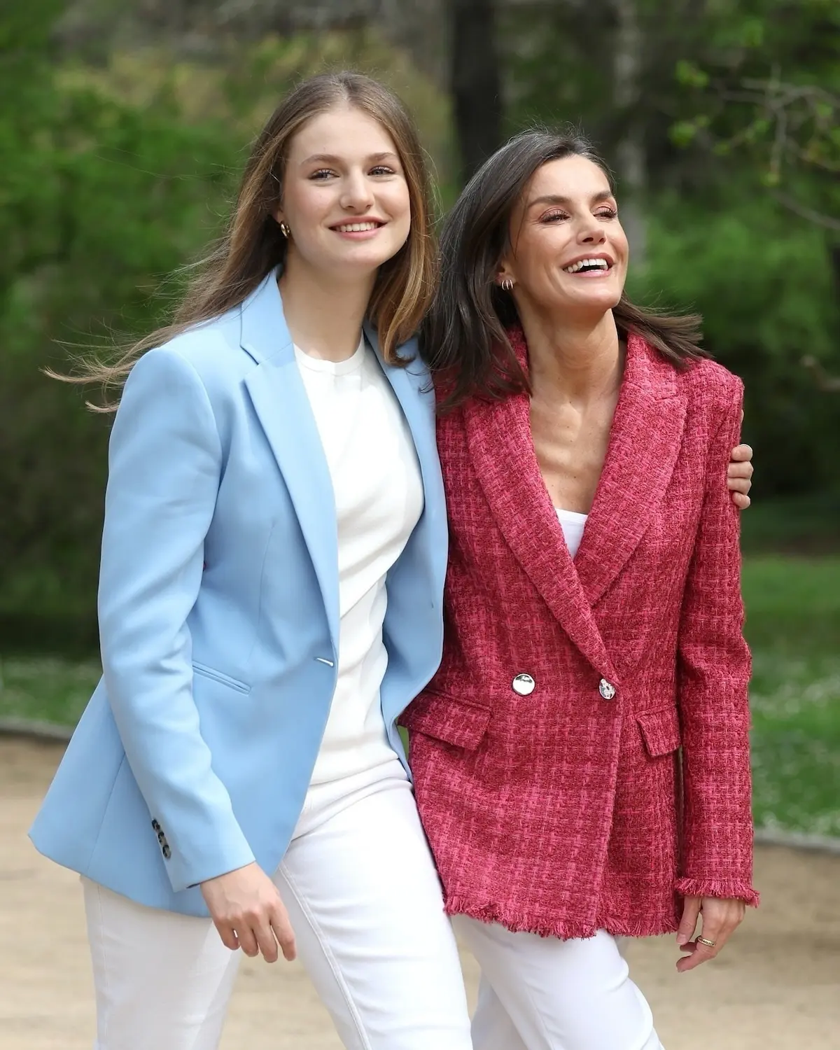 Leonor y su madre Letizia