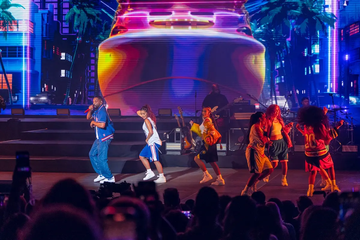 Will Smith en el concierto de Starlite