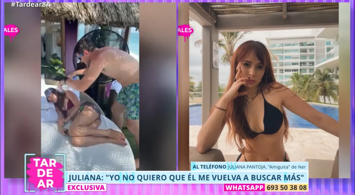 Juliana Pantoja en 'TardeAR'