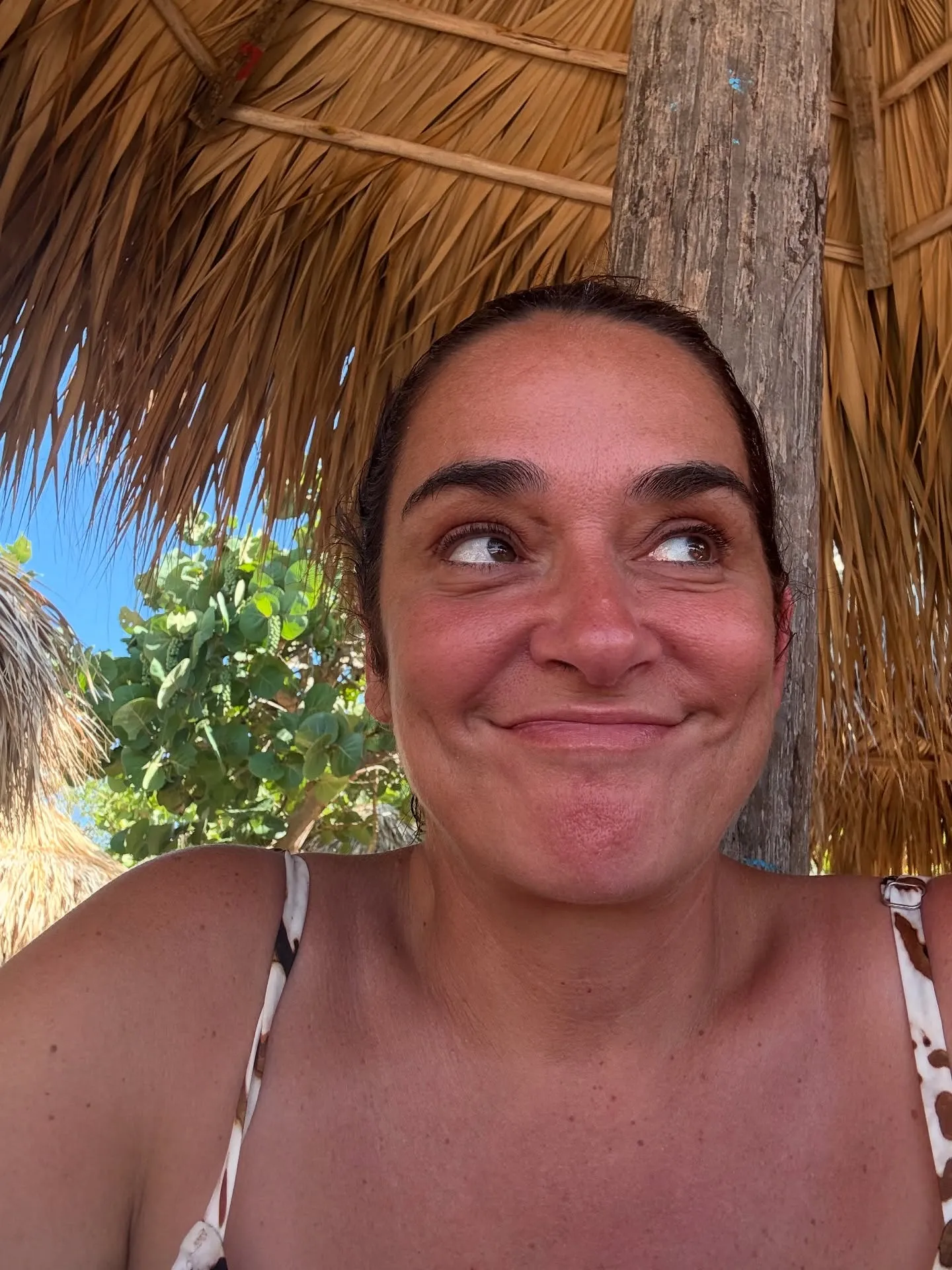 Toñi Moreno en Punta Cana.