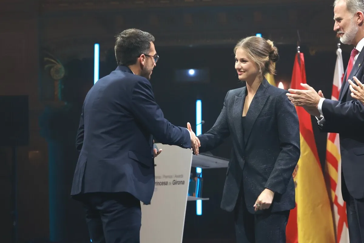 Leonor en los Premios Princesa Girona 2025