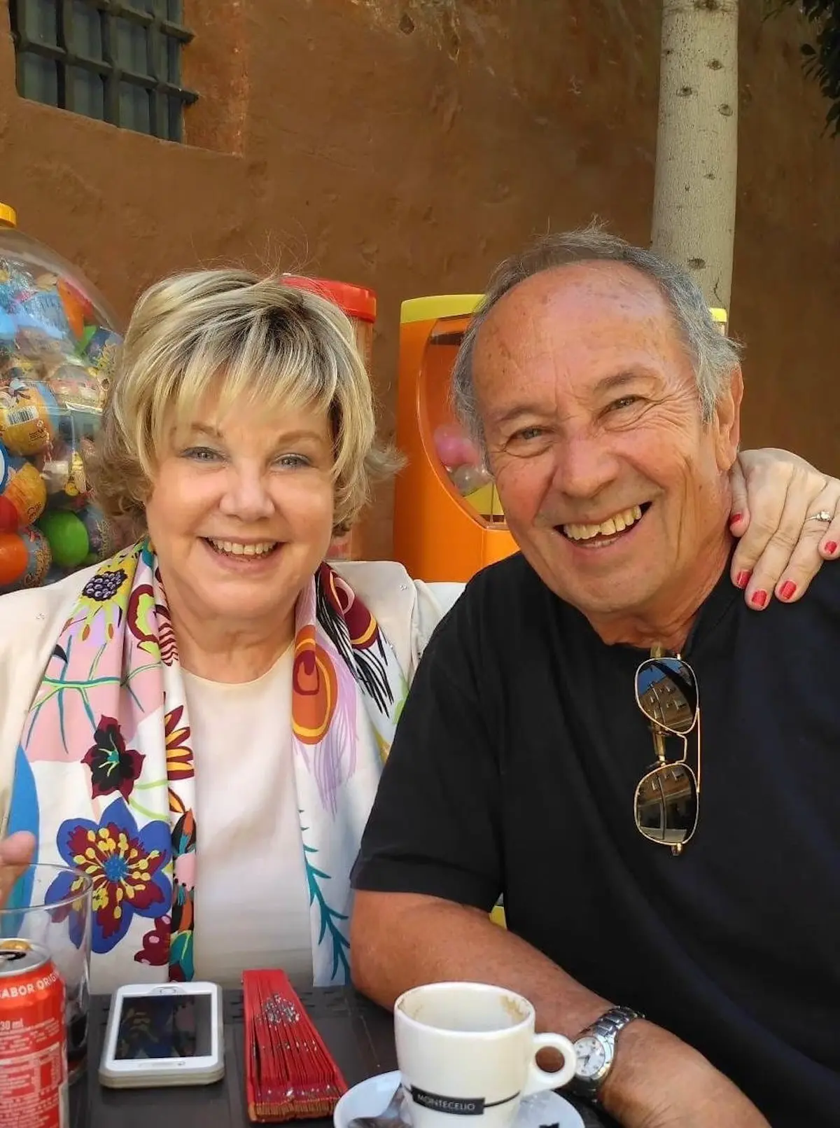 Karina y su hermano Paco