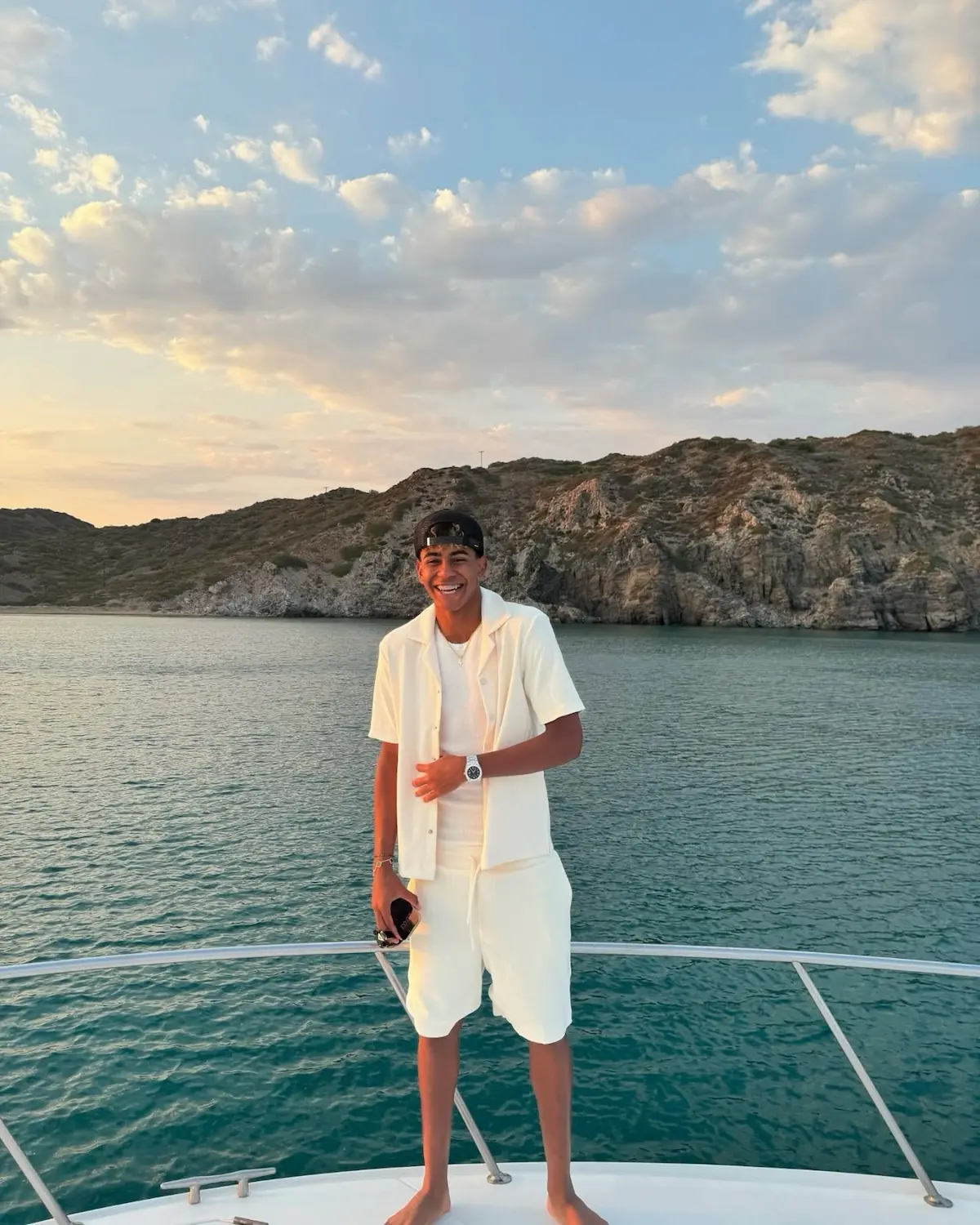 Lamine Yamal de vacaciones