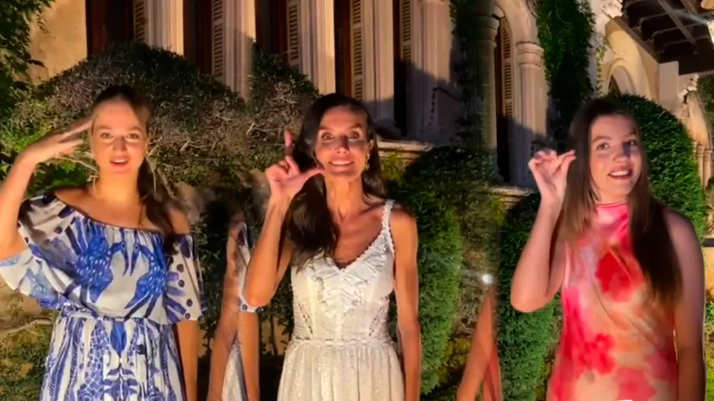 Reina Letizia lenguaje signos