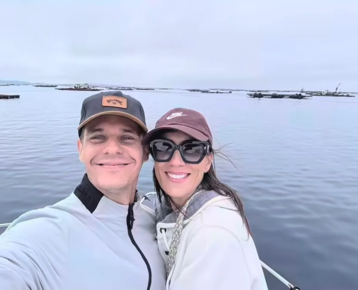 Christian Gálvez y Patricia Pardo