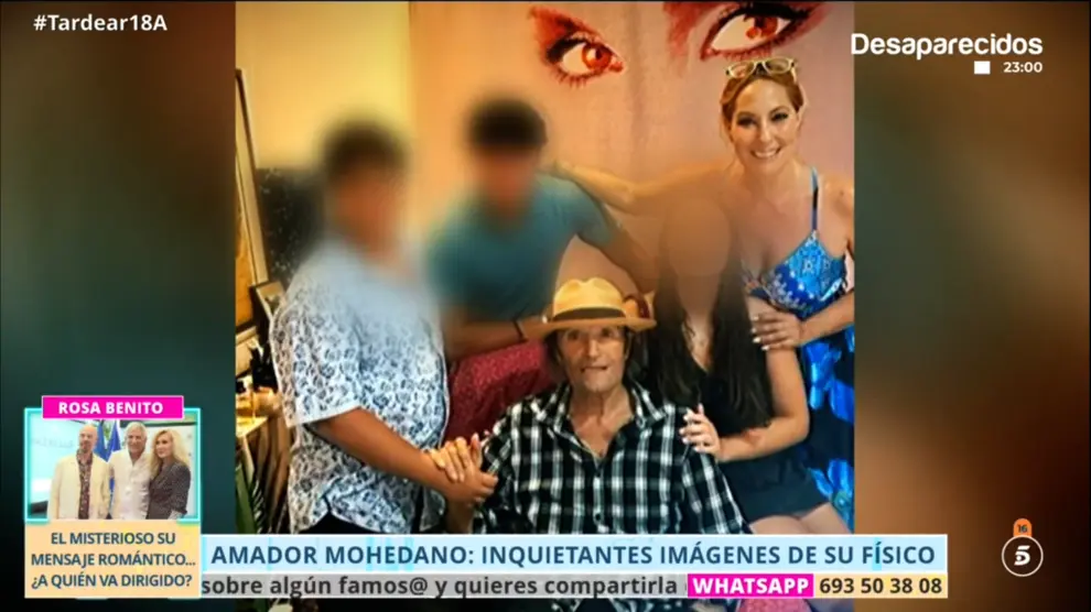 Preocupación por Amador Mohedano: su impactante cambio físico tras salir del hospital