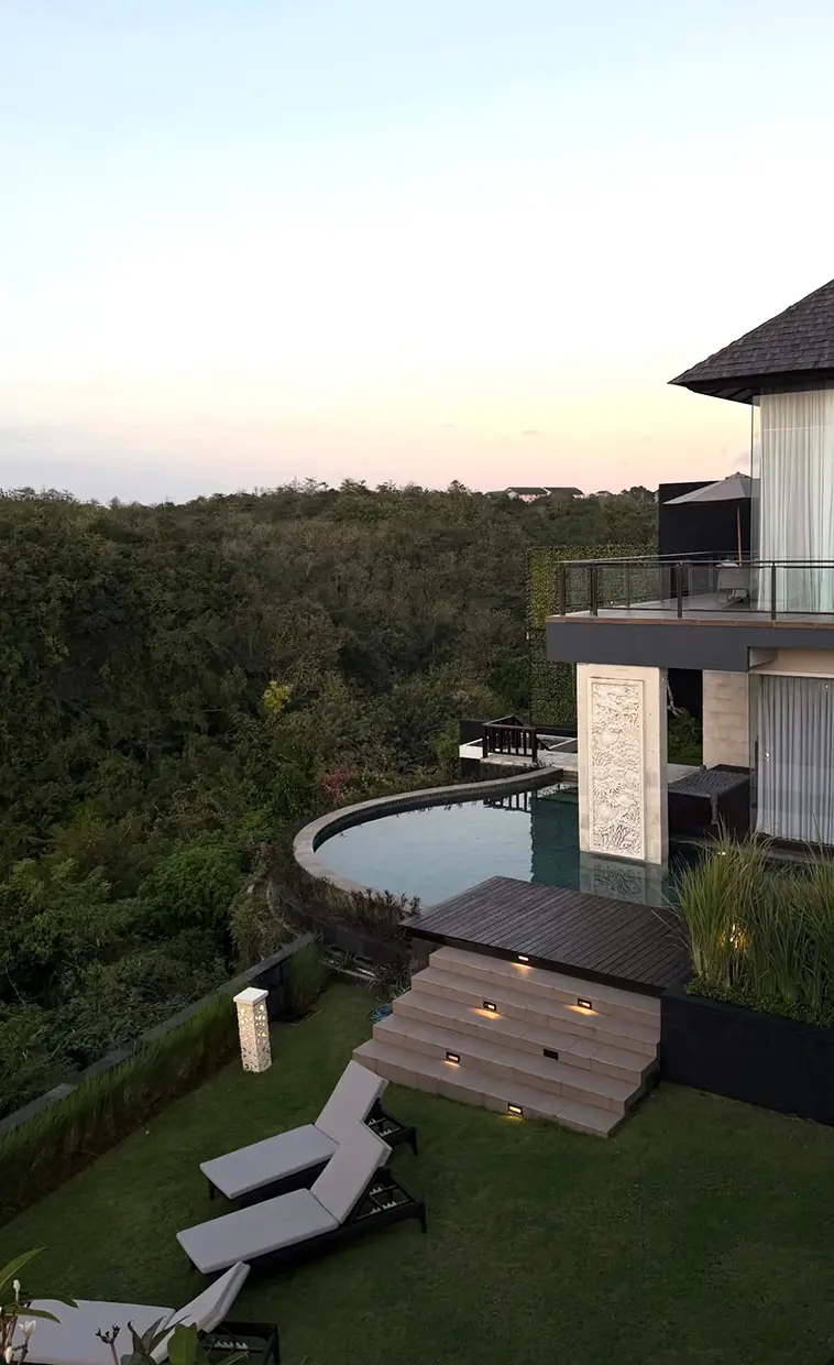 Casa de Plex y Aitana en Bali