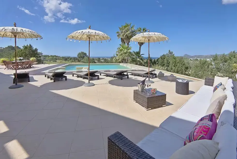Villa Palau, en Ibiza, donde se alojó Belén Esteban