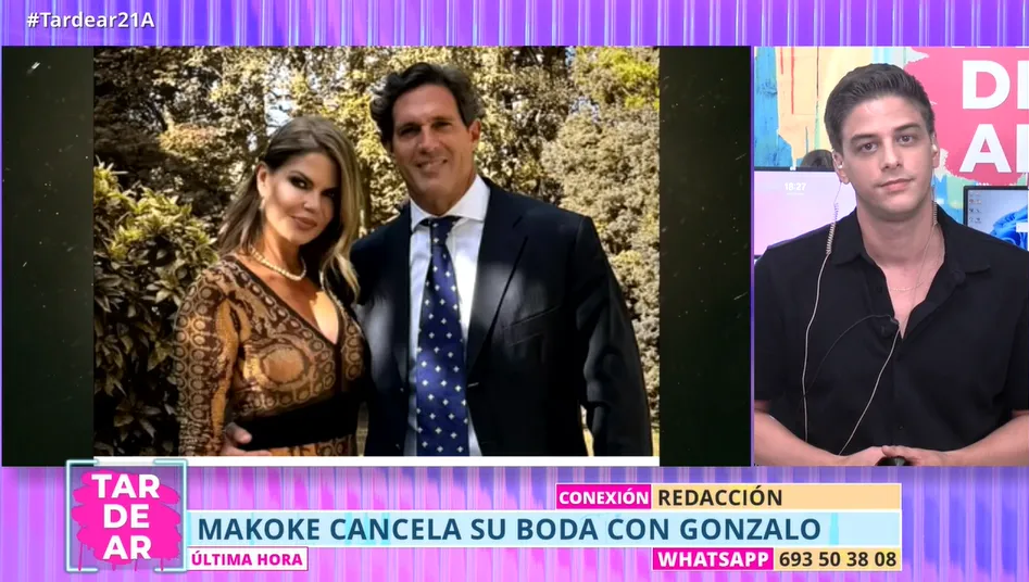 TardeAR anuncia la cancelación de la boda de Makoke y Gonzalo
