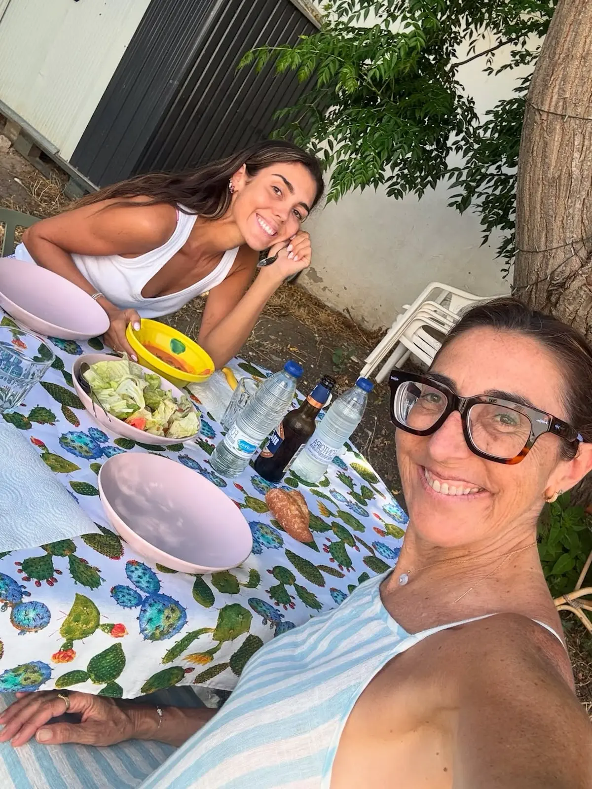 Paz Padilla y su hija