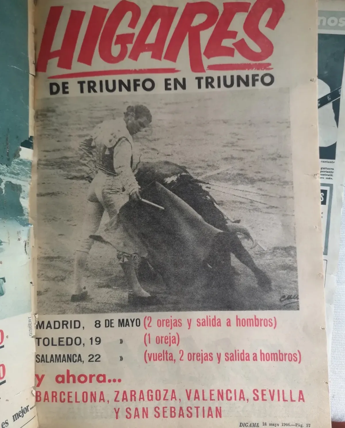 Redes sociales de Óscar Higares