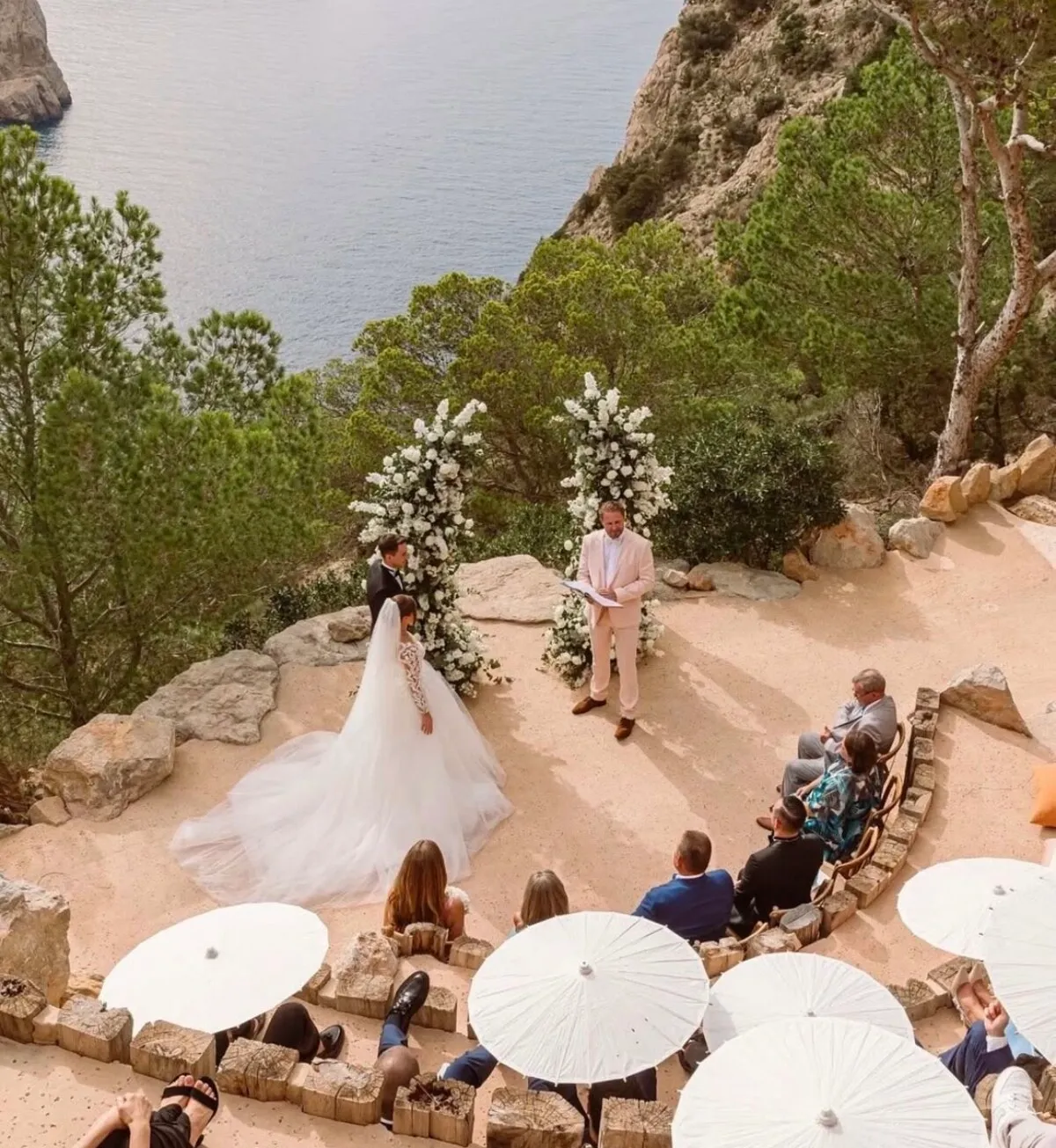Boda en el hotel Hacienda Na Xamena, Ibiza