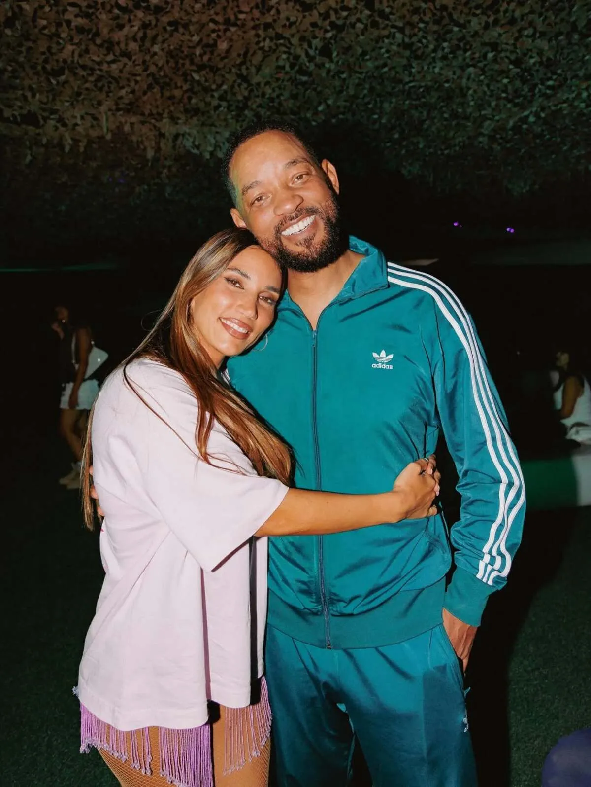 India Martínez con Will Smith