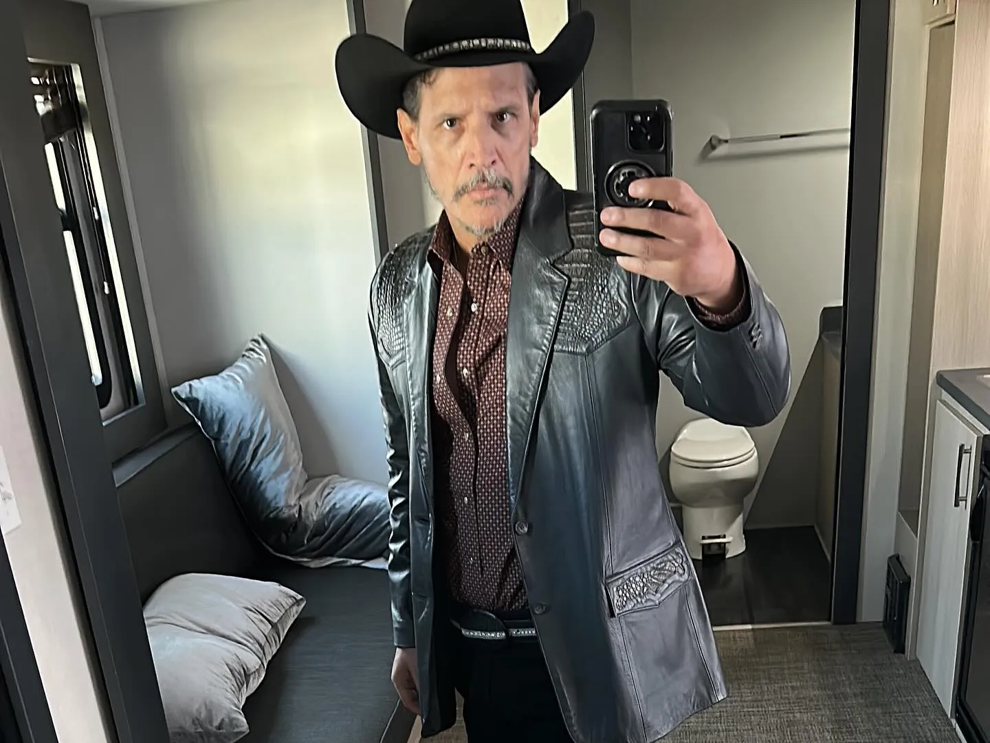 Sergio Peris-Mencheta en el rodaje de la película 'El Tigre'.