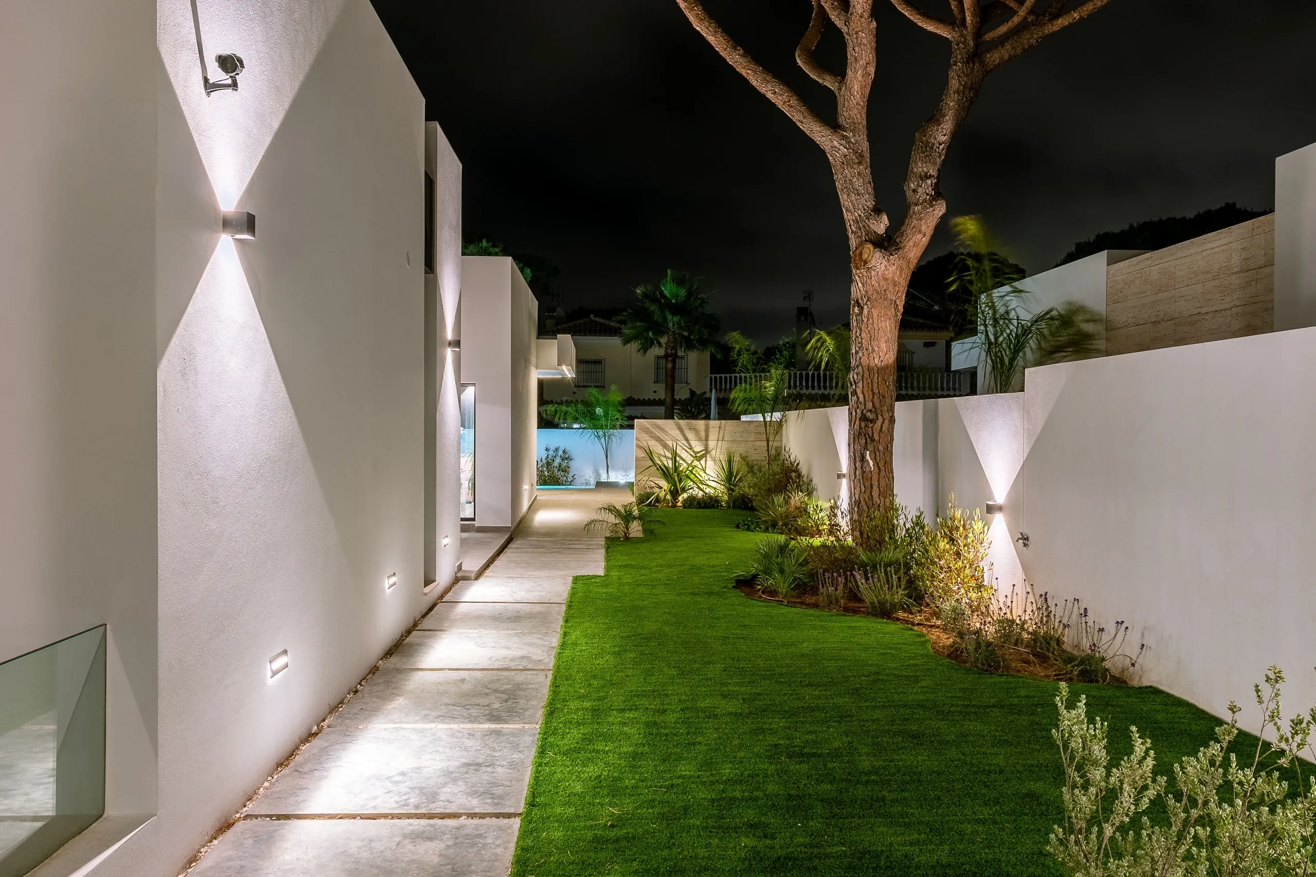 La villa en la que se han alojado Rocío Flores y Gloria Camila. Foto: Manuelaseavilla.com