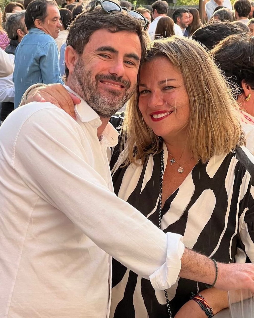 Caritina Goyanes y Antonio Matos.