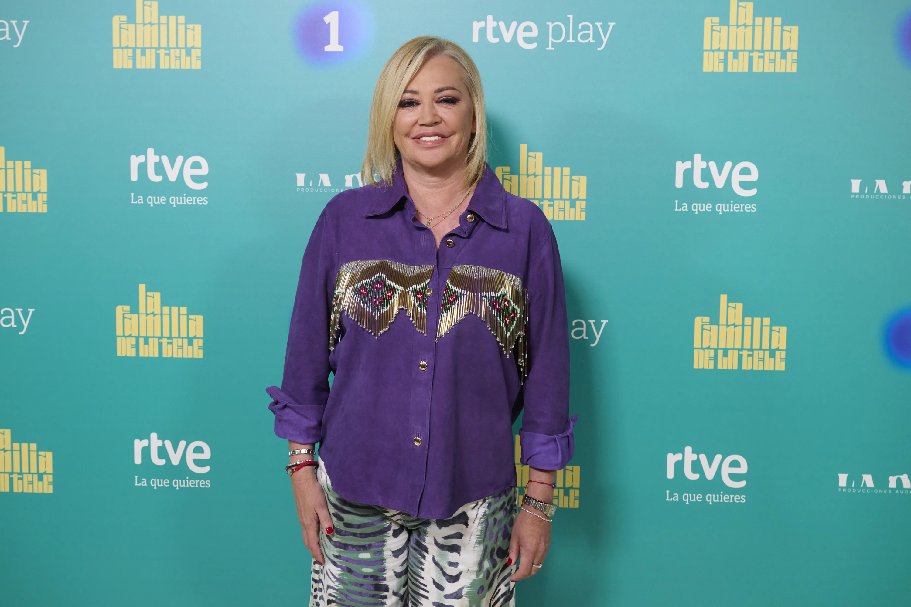 Belén Esteban en 'La familia de la tele'.