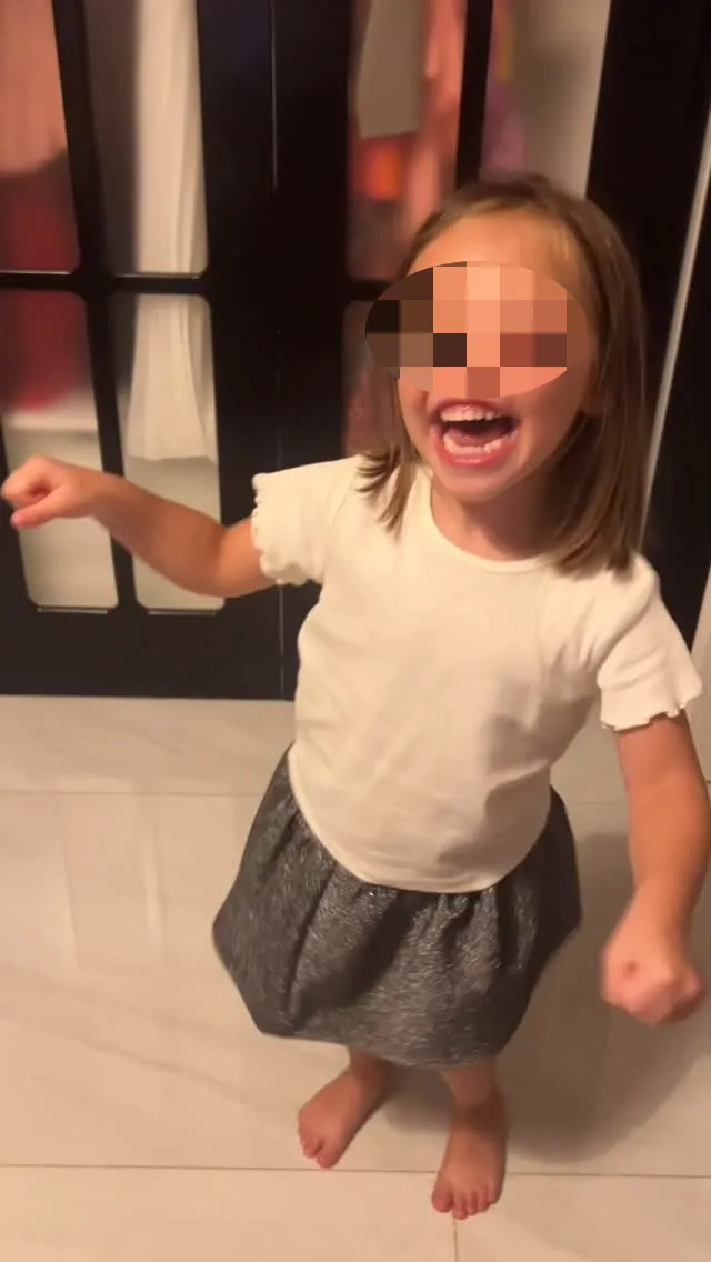 Olivia, la hija pequeña de Soraya Arnelas.