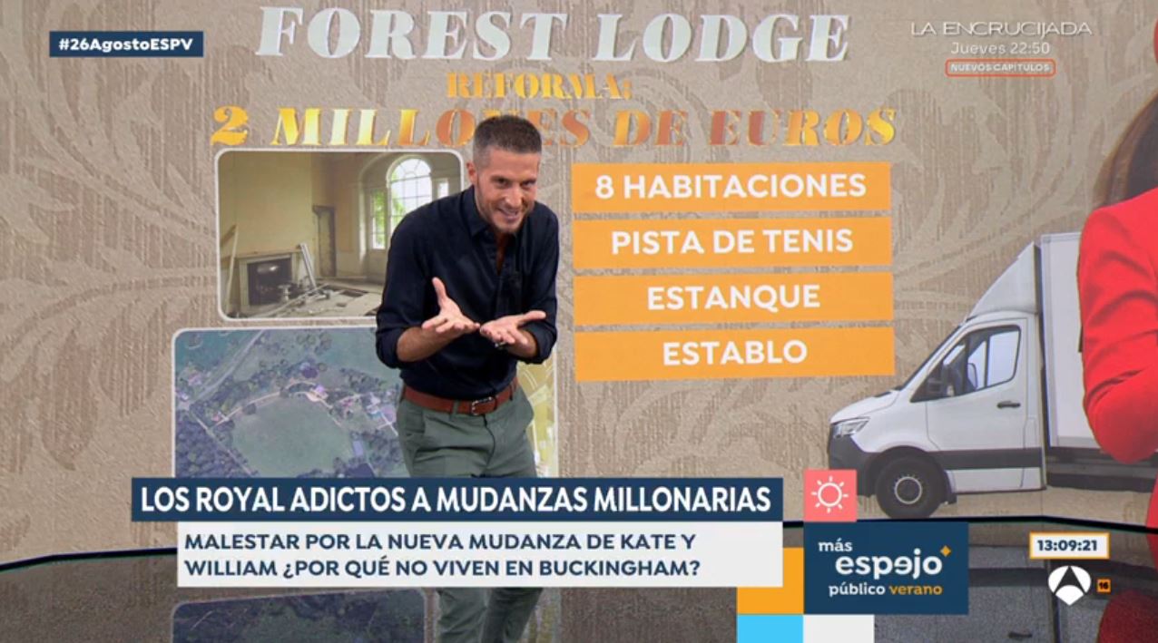 En 'Espejo público' hablan de la nueva mudanza de Kate y Guillermo.
