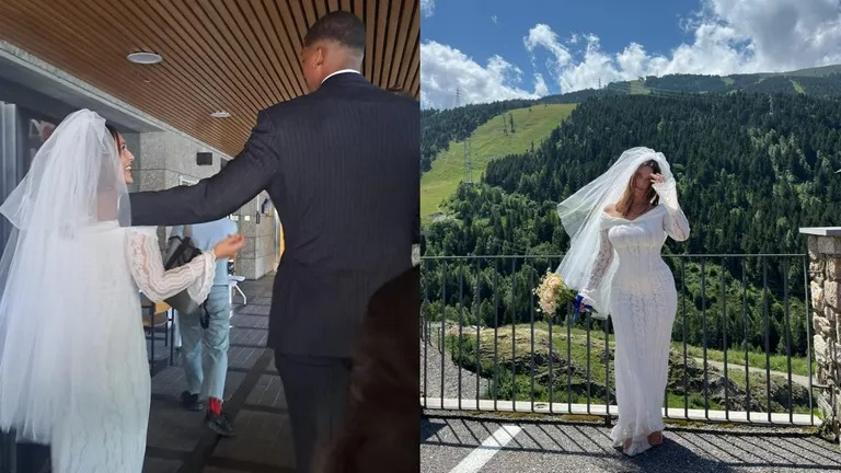 Daniela Blume compartió en Instagram imágenes de su boda y su embarazo.