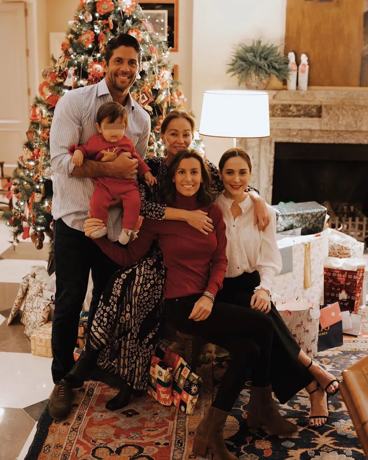Isabel, Tamara Verdasco, Ana y su bebé