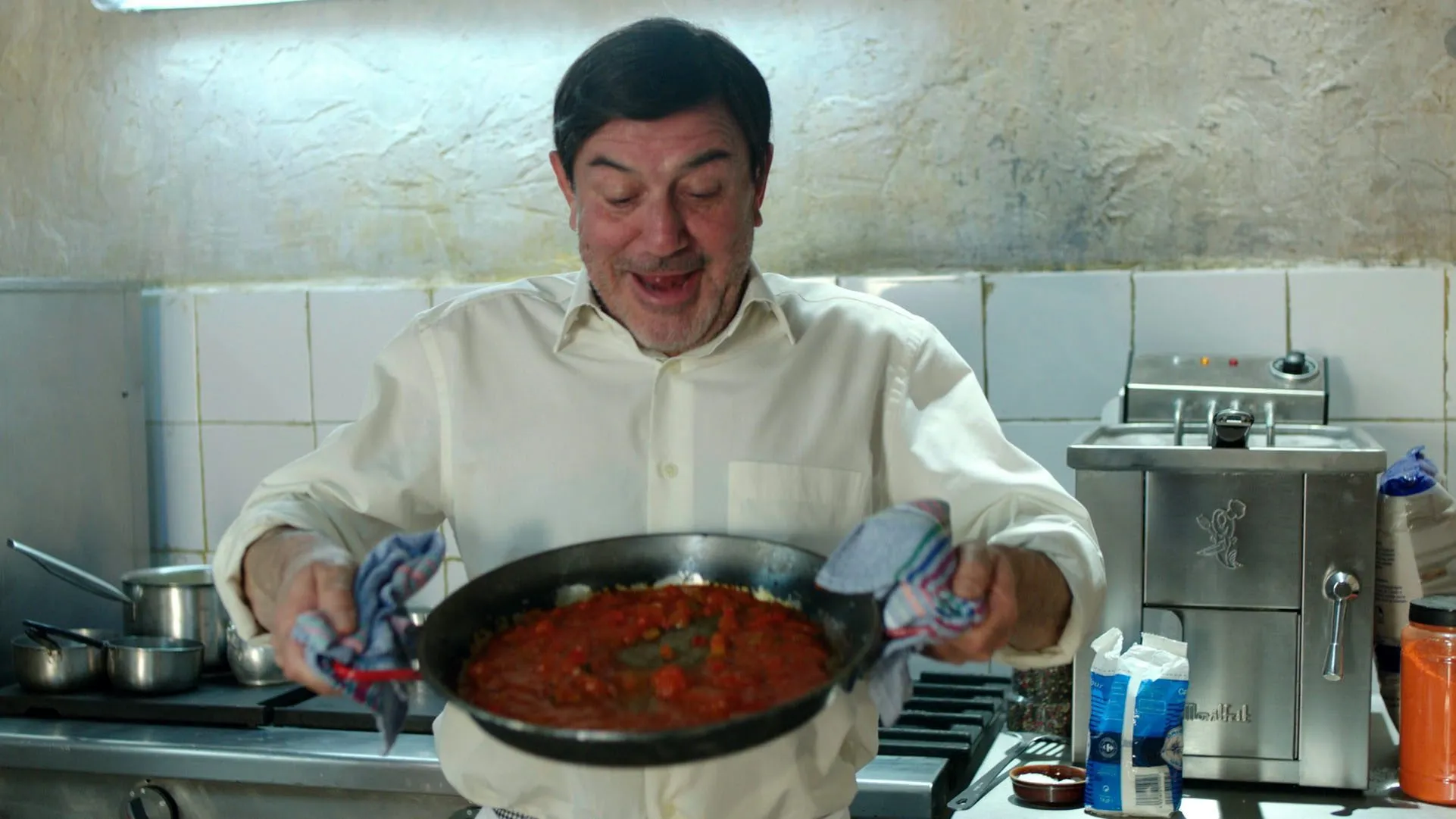 Jesús Bonilla en 'El chiringuito de Pepe'.