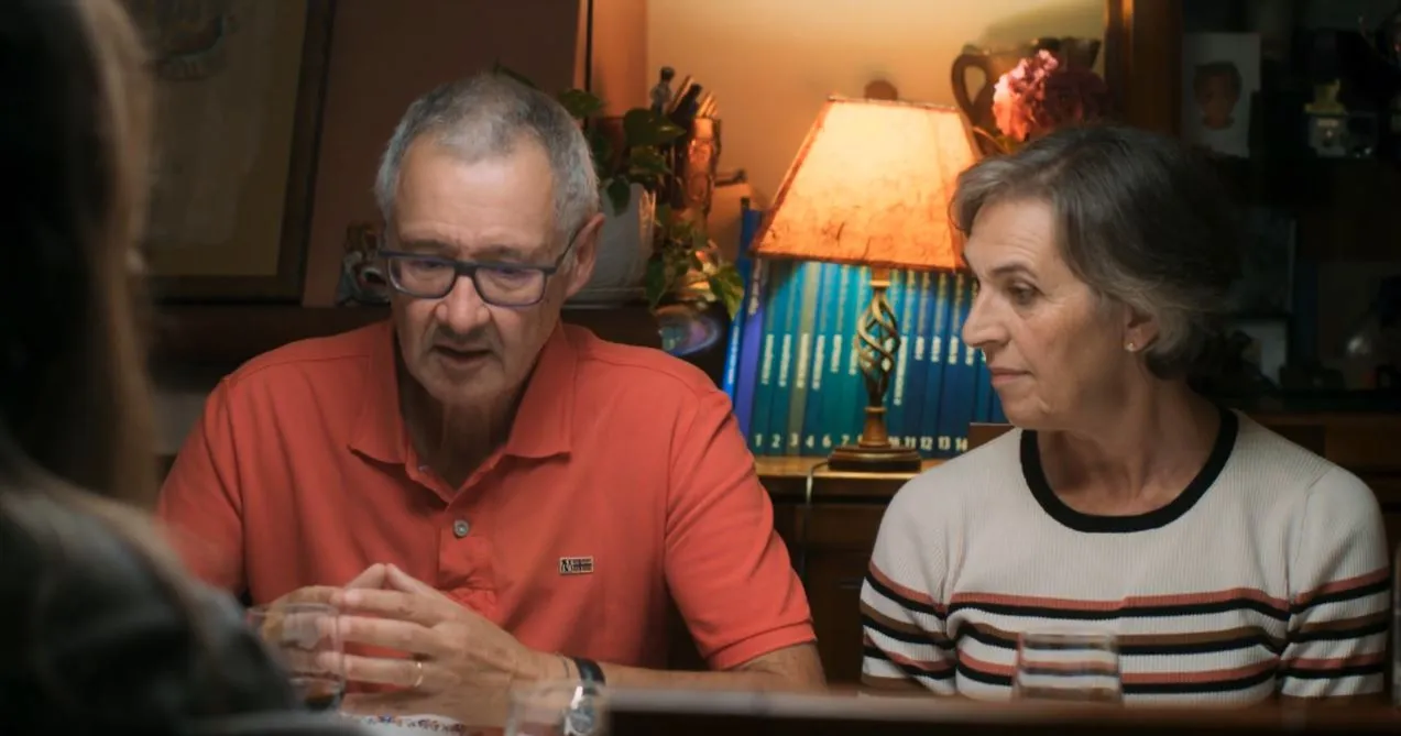 Los padres de Ana Peleteiro en el programa 'Mis raíces'.