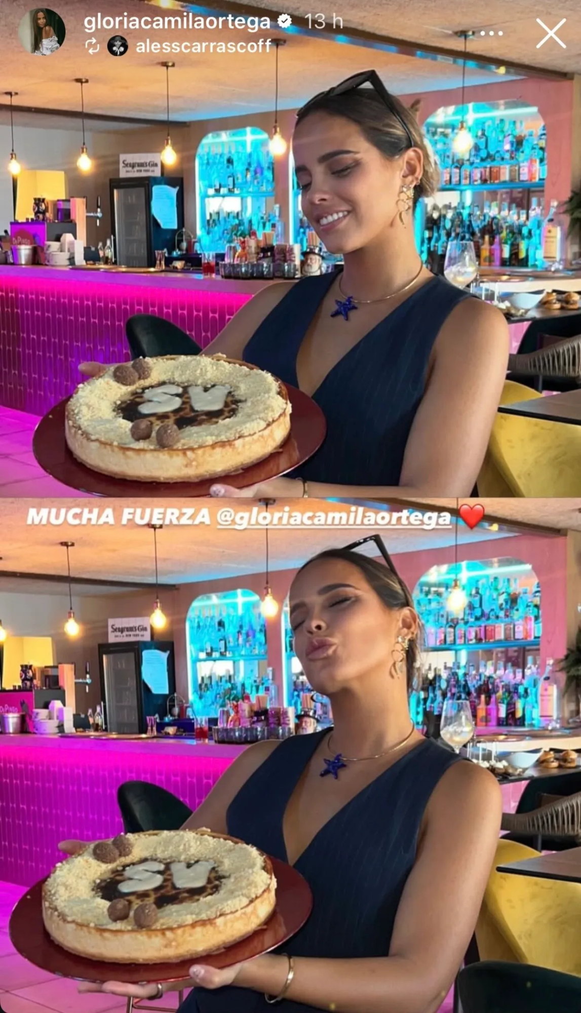 Fiesta de despedida de Gloria Camila para ir a Supervivientes All Stars