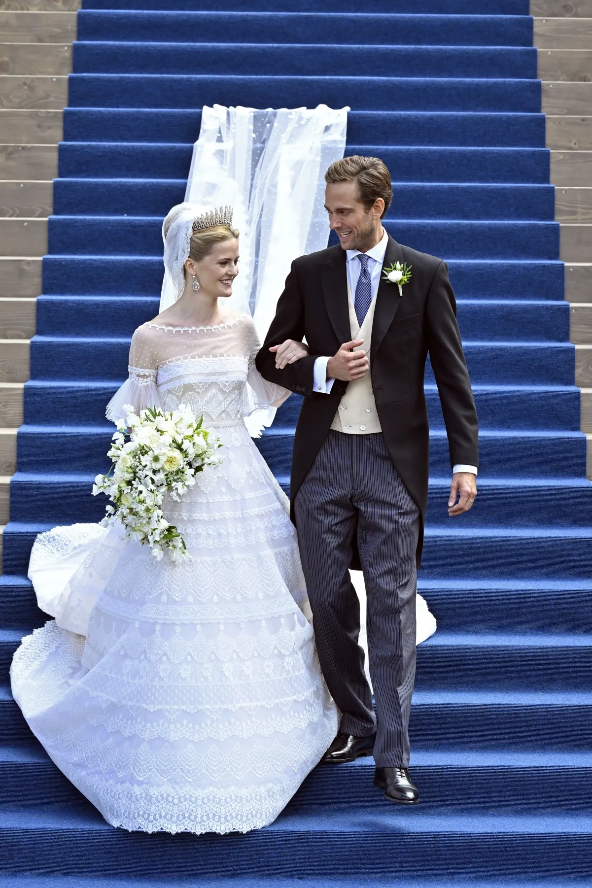 Boda de María Carolina de Liechtenstein con su marido, Leopoldo Maduro Vollmar EFE