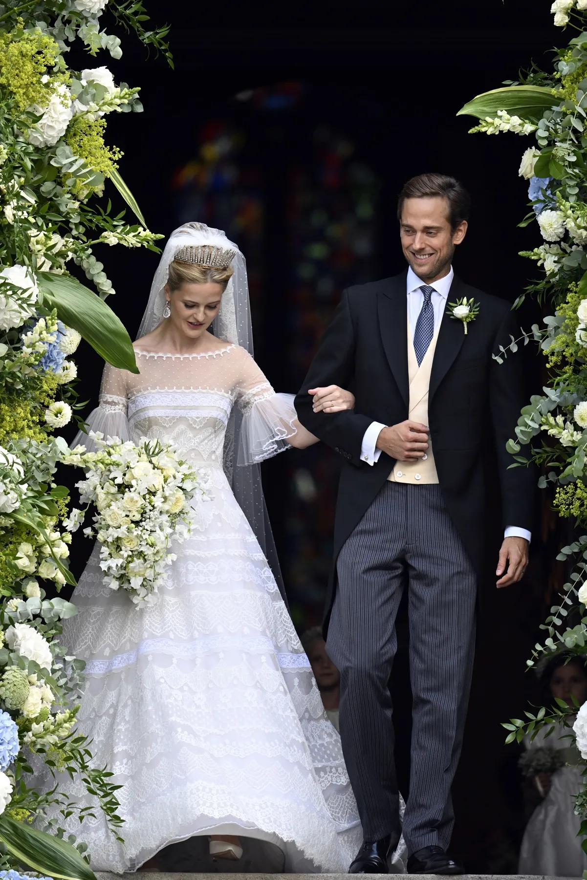 Boda de María Carolina de Liechtenstein con su marido, Leopoldo Maduro Vollmar EFE