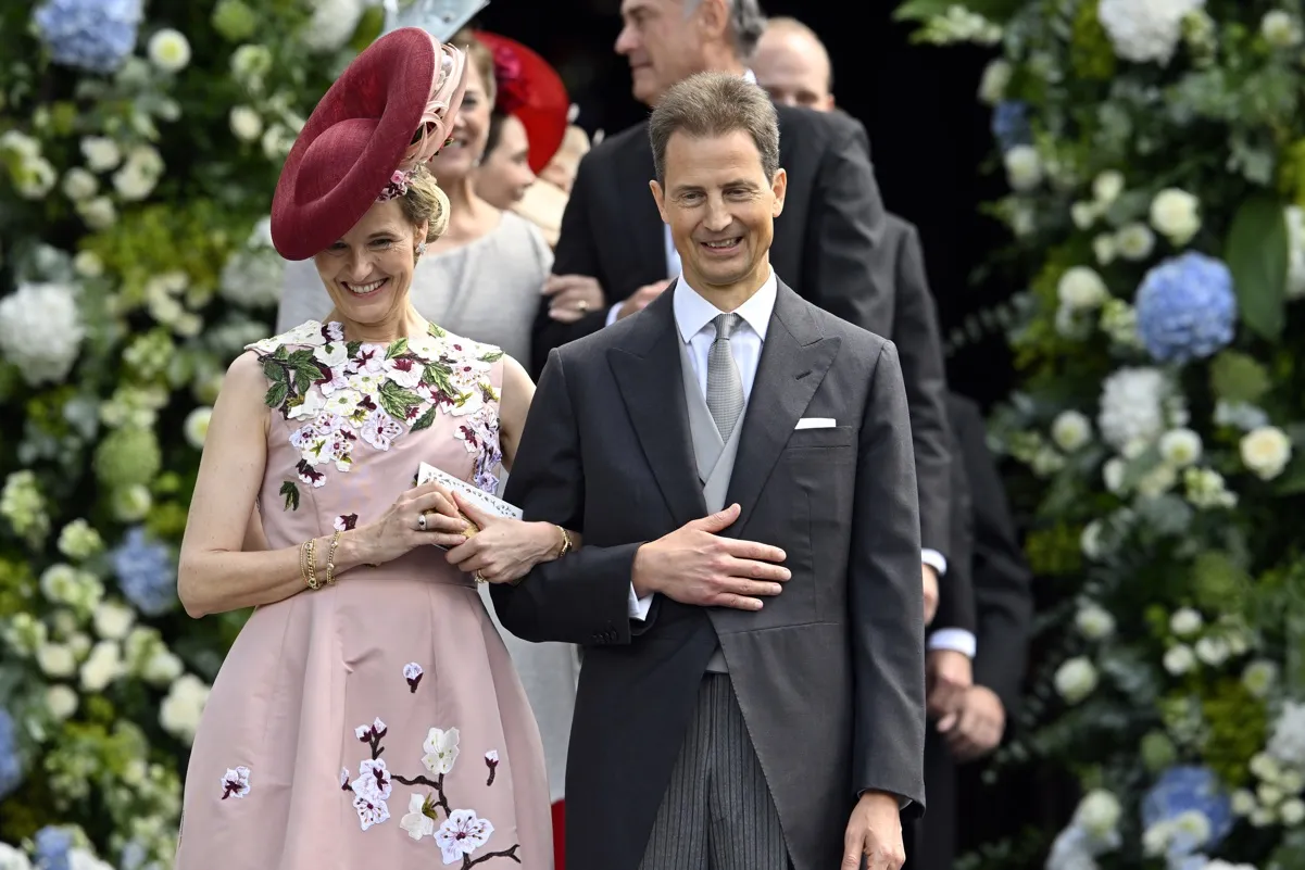 Boda de María Carolina de Liechtenstein con su marido, Leopoldo Maduro Vollmar EFE