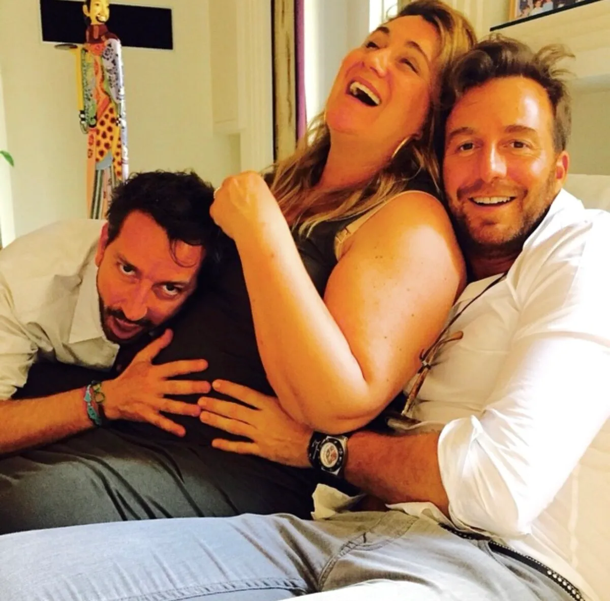 David Valldeperas, Carlota Corredera y Raúl Prieto