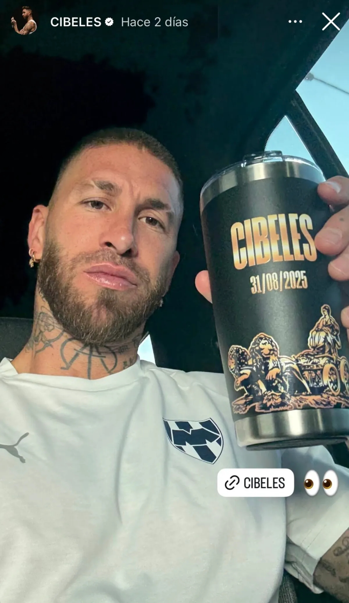 Sergio Ramos estrena su primer tema 'Cibeles'
