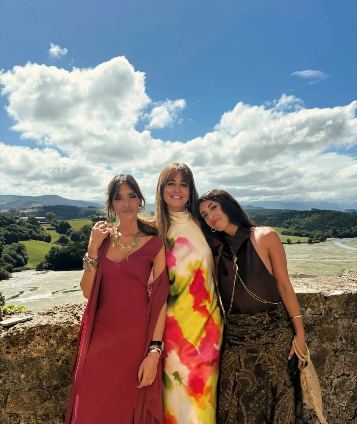 Sara Carbonero, Isabel Jiménez y Amanda Prado