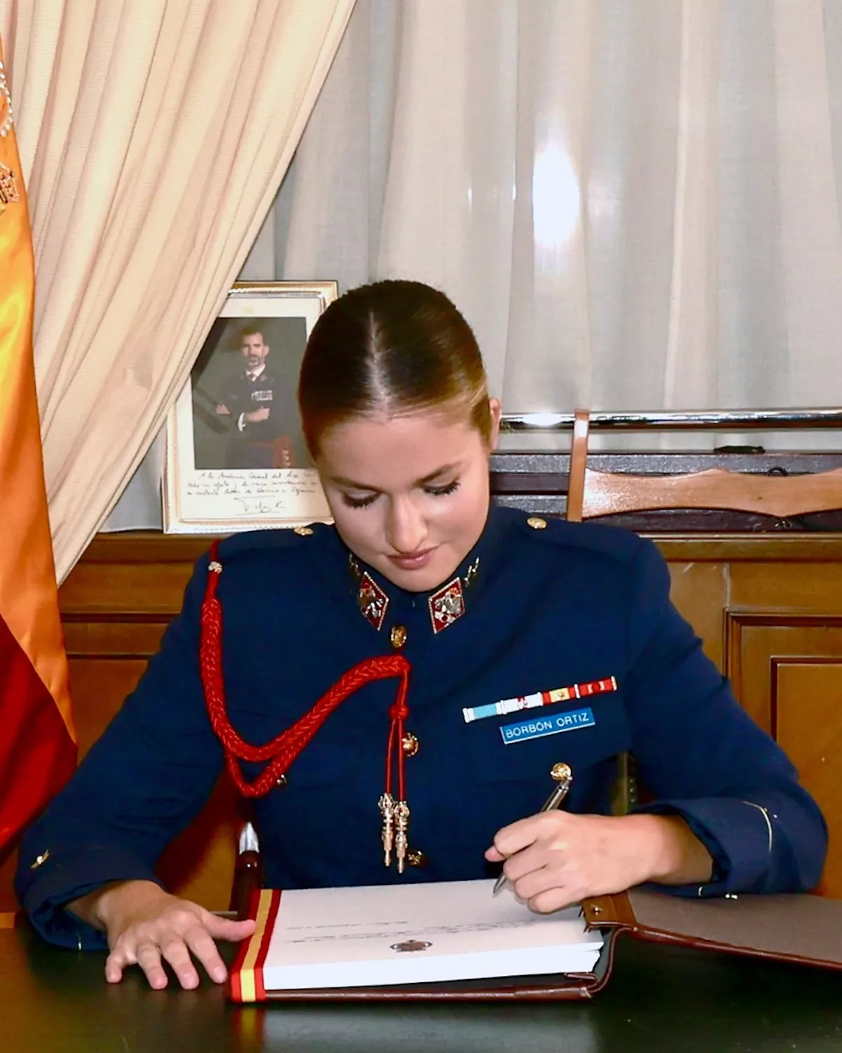 La princesa Leonor ingresa en la Academia General del Aire, a 1 de septiembre de 2025, en San Javier, Murcia (España). 4