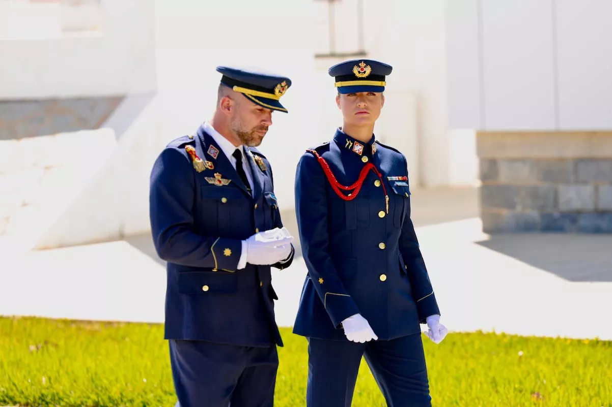 La princesa Leonor ingresa en la Academia General del Aire, a 1 de septiembre de 2025, en San Javier, Murcia (España). 4