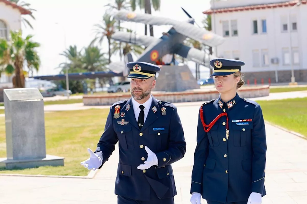 La princesa Leonor ingresa en la Academia General del Aire, a 1 de septiembre de 2025, en San Javier, Murcia (España). 4