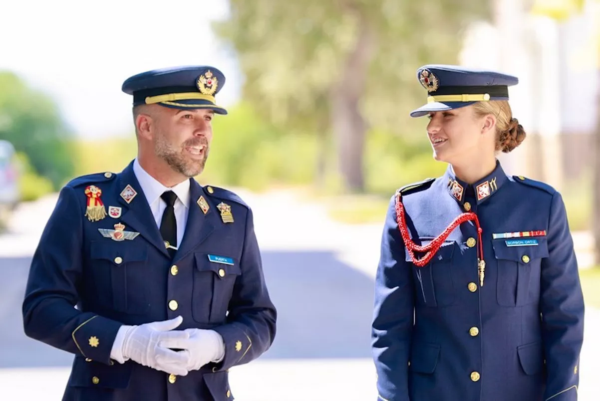 La princesa Leonor ingresa en la Academia General del Aire, a 1 de septiembre de 2025, en San Javier, Murcia (España). 4