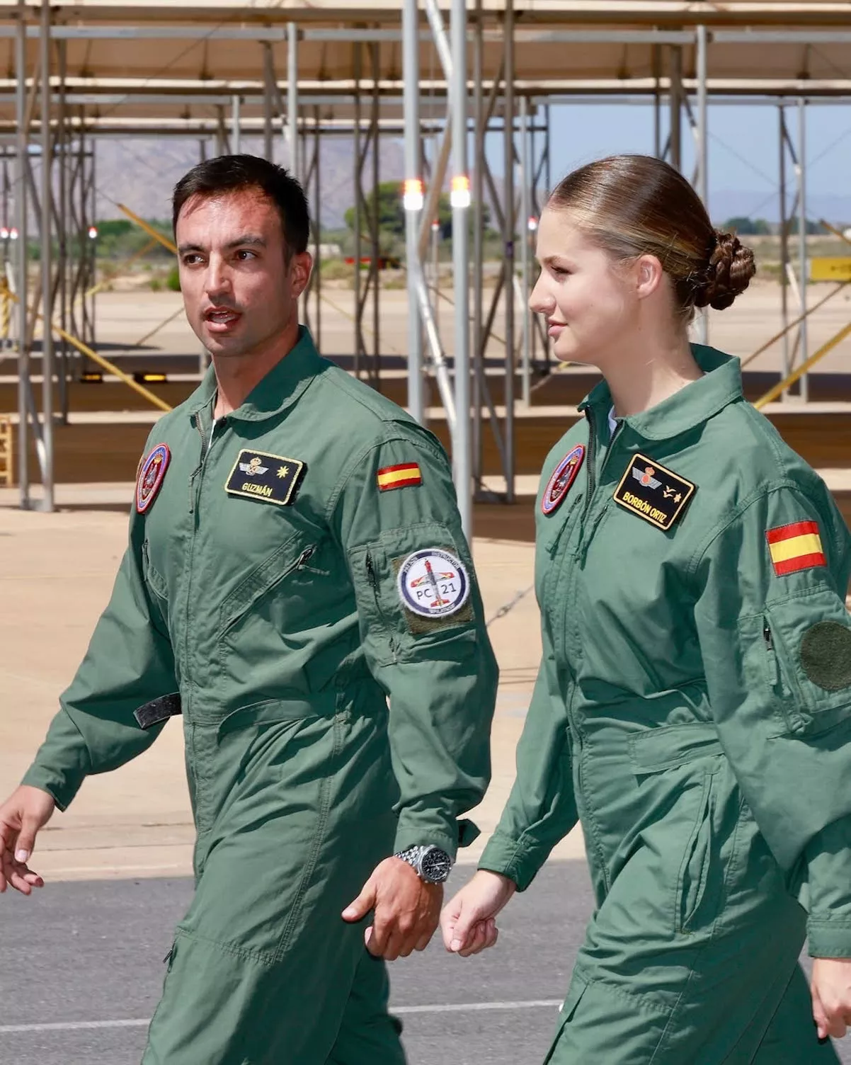 La princesa Leonor ingresa en la Academia General del Aire, a 1 de septiembre de 2025, en San Javier, Murcia (España). 1