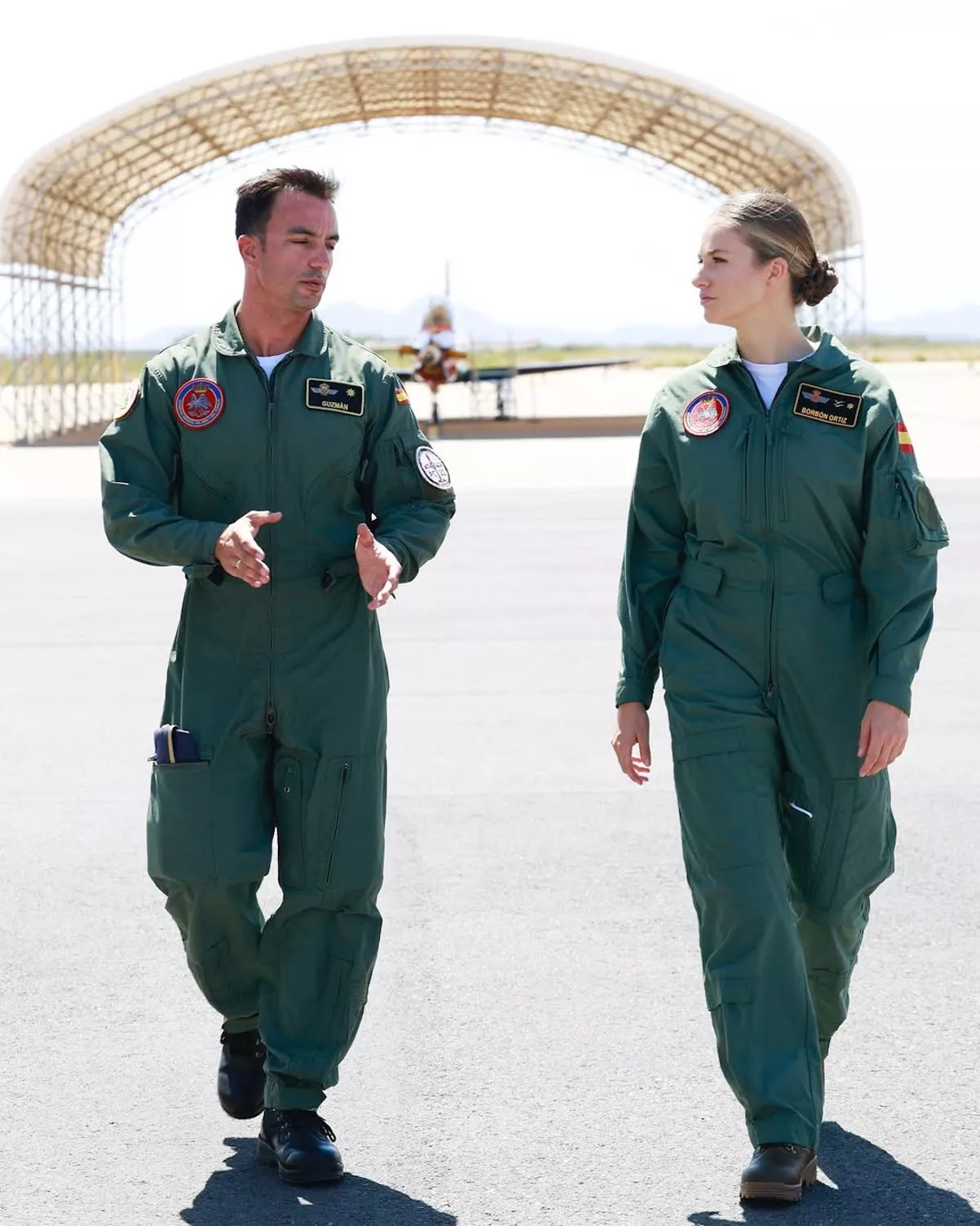 La princesa Leonor ingresa en la Academia General del Aire, a 1 de septiembre de 2025, en San Javier, Murcia (España). 1