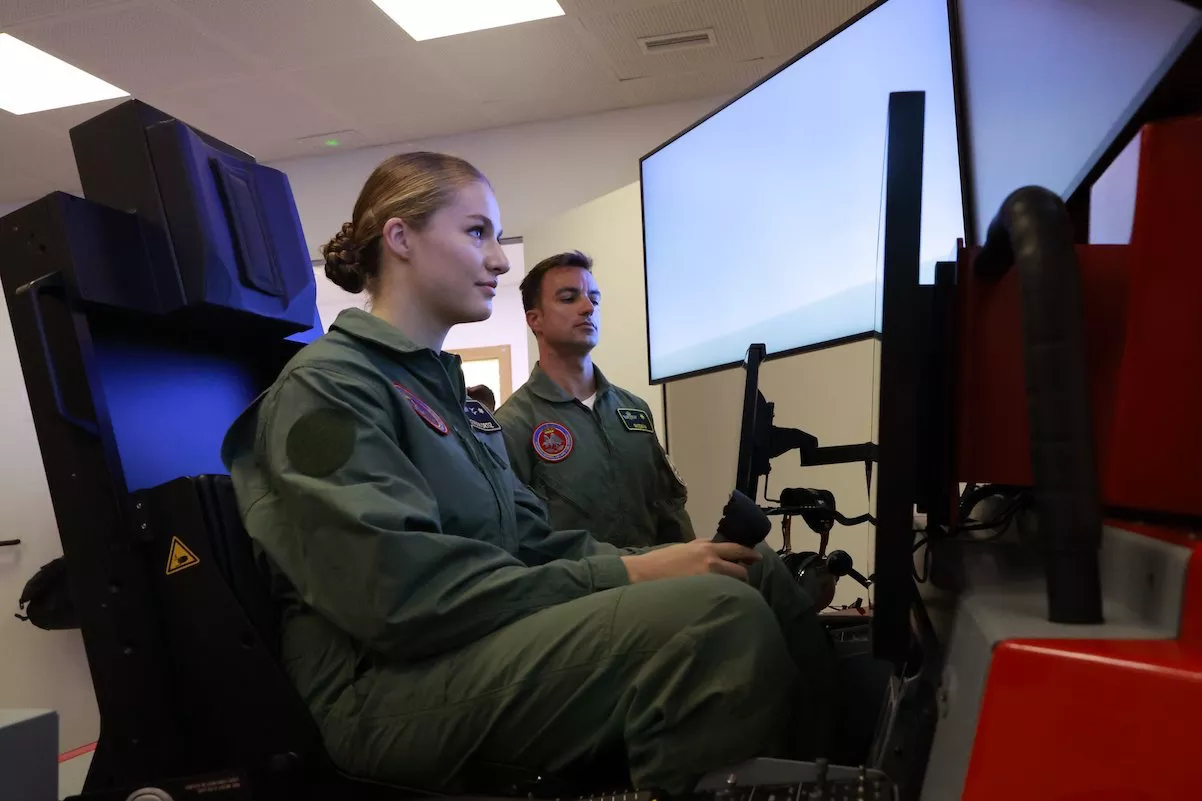 La princesa Leonor ingresa en la Academia General del Aire, a 1 de septiembre de 2025, en San Javier, Murcia (España). 1