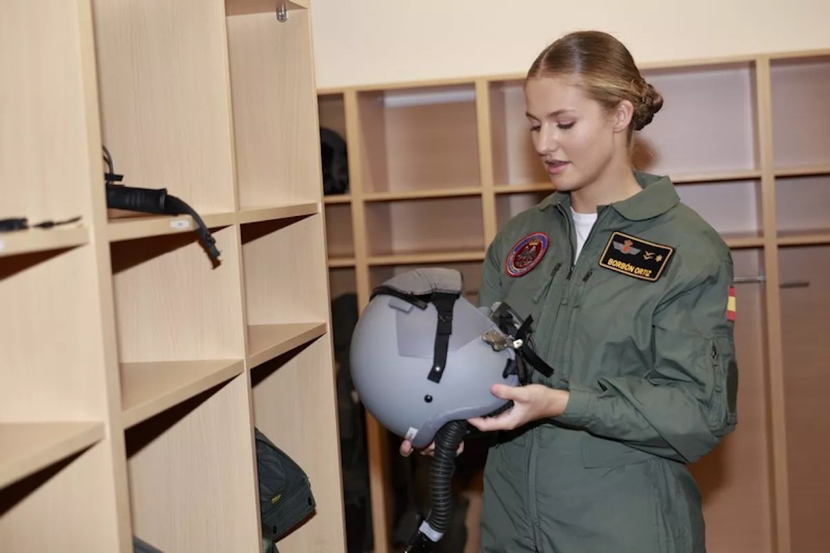 La princesa Leonor ingresa en la Academia General del Aire, a 1 de septiembre de 2025, en San Javier, Murcia (España). 1