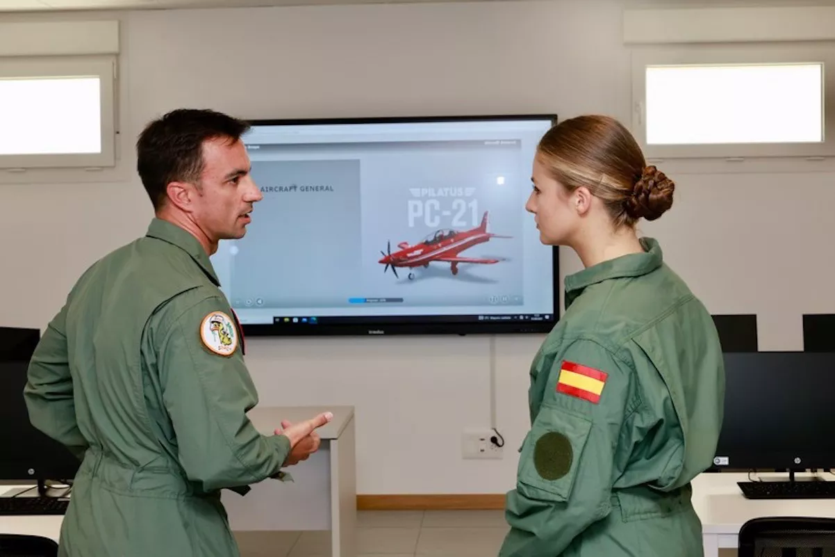 La princesa Leonor ingresa en la Academia General del Aire, a 1 de septiembre de 2025, en San Javier, Murcia (España). 1