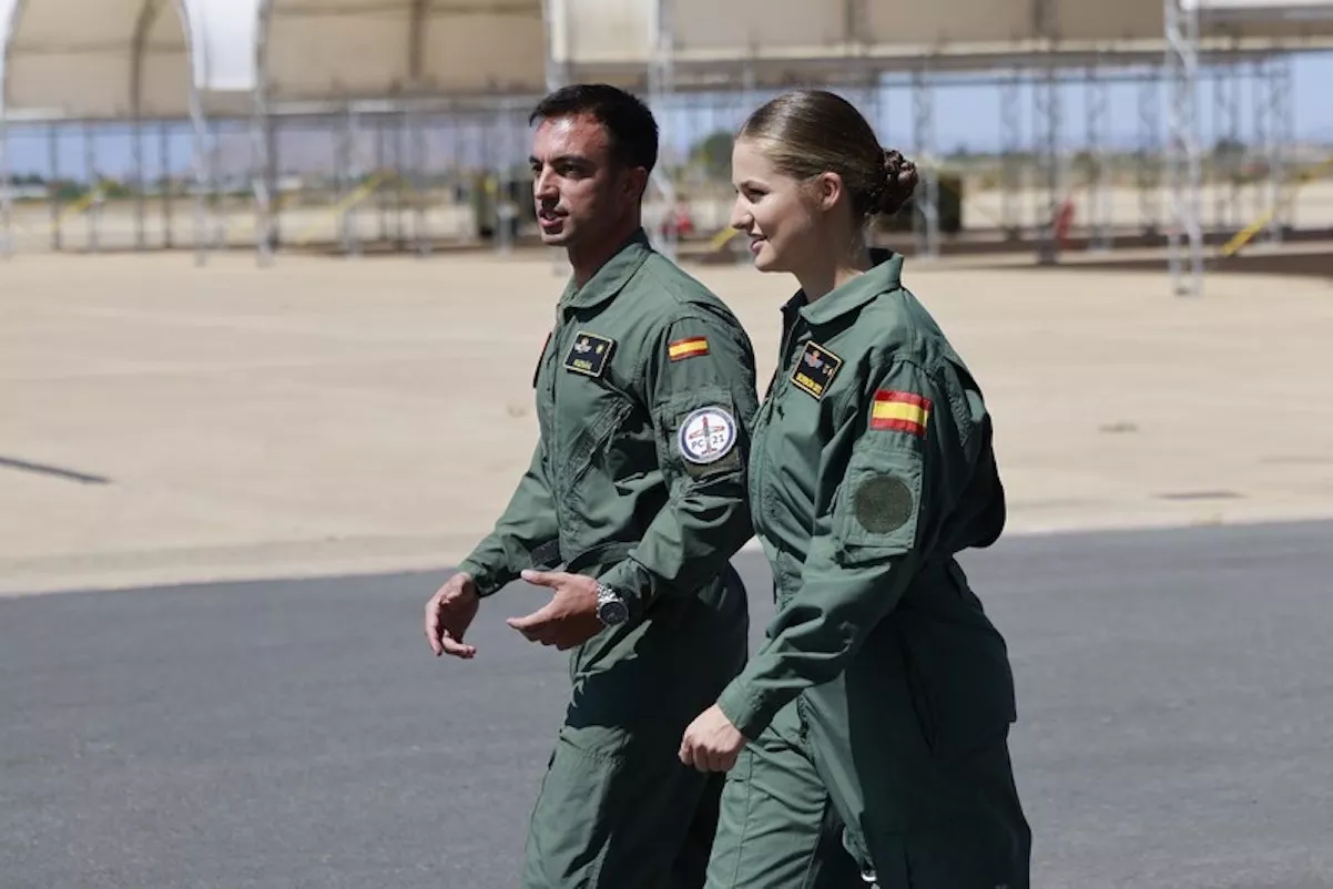 La princesa Leonor ingresa en la Academia General del Aire, a 1 de septiembre de 2025, en San Javier, Murcia (España). 1