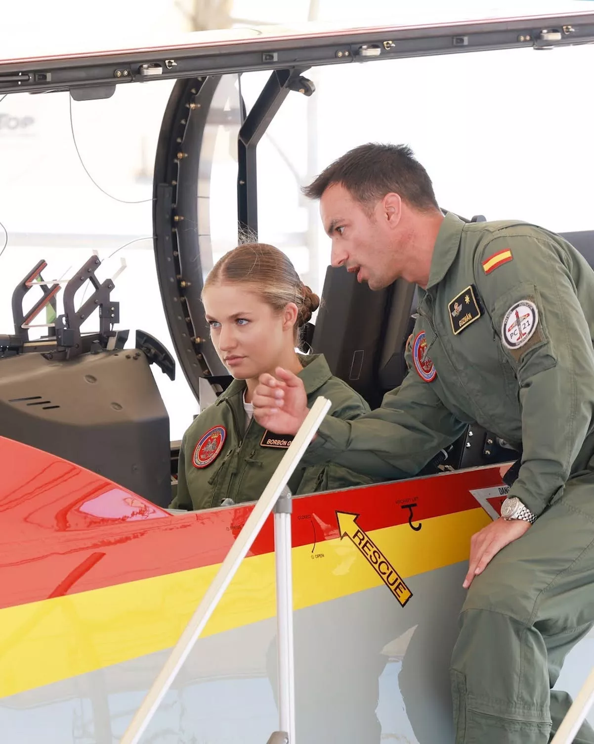La princesa Leonor ingresa en la Academia General del Aire, a 1 de septiembre de 2025, en San Javier, Murcia (España). 2