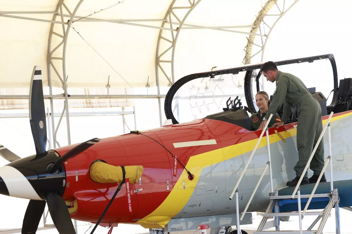 La princesa Leonor ingresa en la Academia General del Aire, a 1 de septiembre de 2025, en San Javier, Murcia (España). 2
