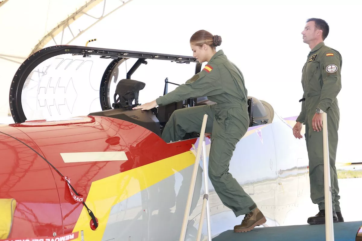 La princesa Leonor ingresa en la Academia General del Aire, a 1 de septiembre de 2025, en San Javier, Murcia (España). 2