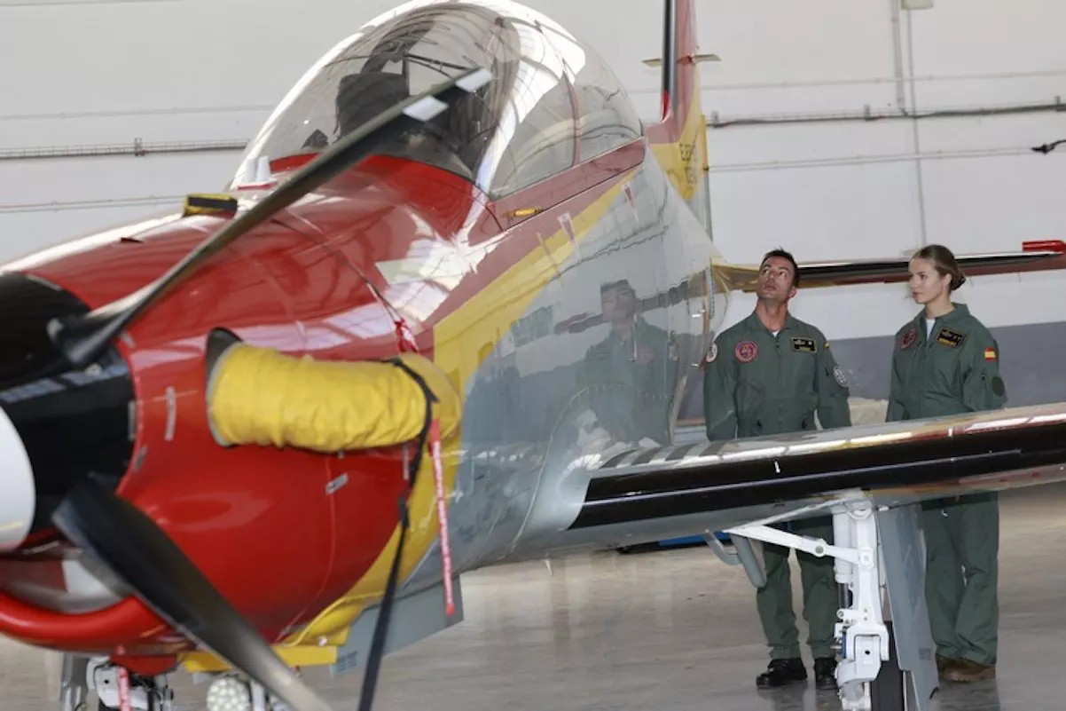 La princesa Leonor ingresa en la Academia General del Aire, a 1 de septiembre de 2025, en San Javier, Murcia (España). 2