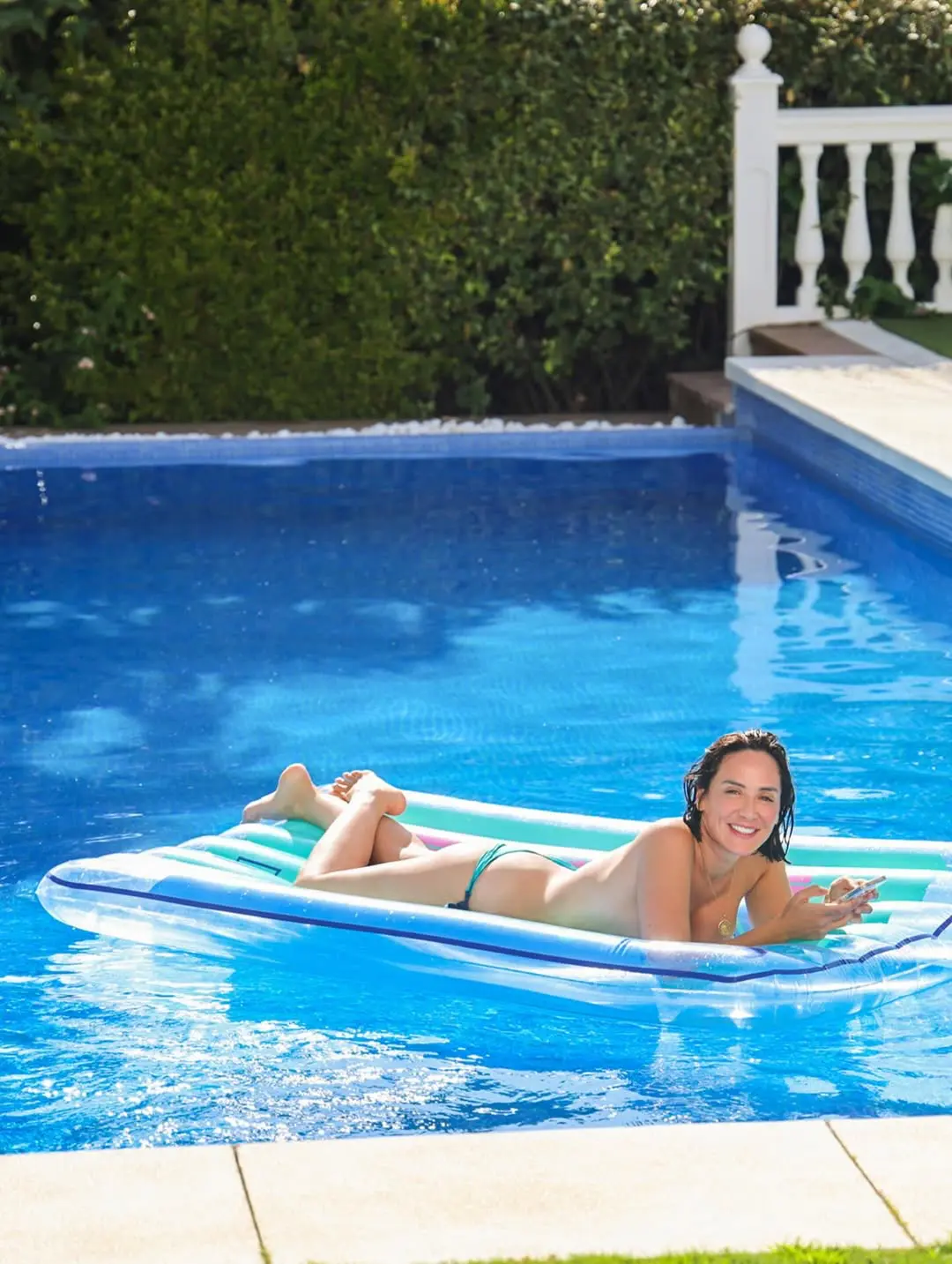 Tamara Falcó disfruta de unas relajadas vacaciones en Sotogrande, Cádiz.