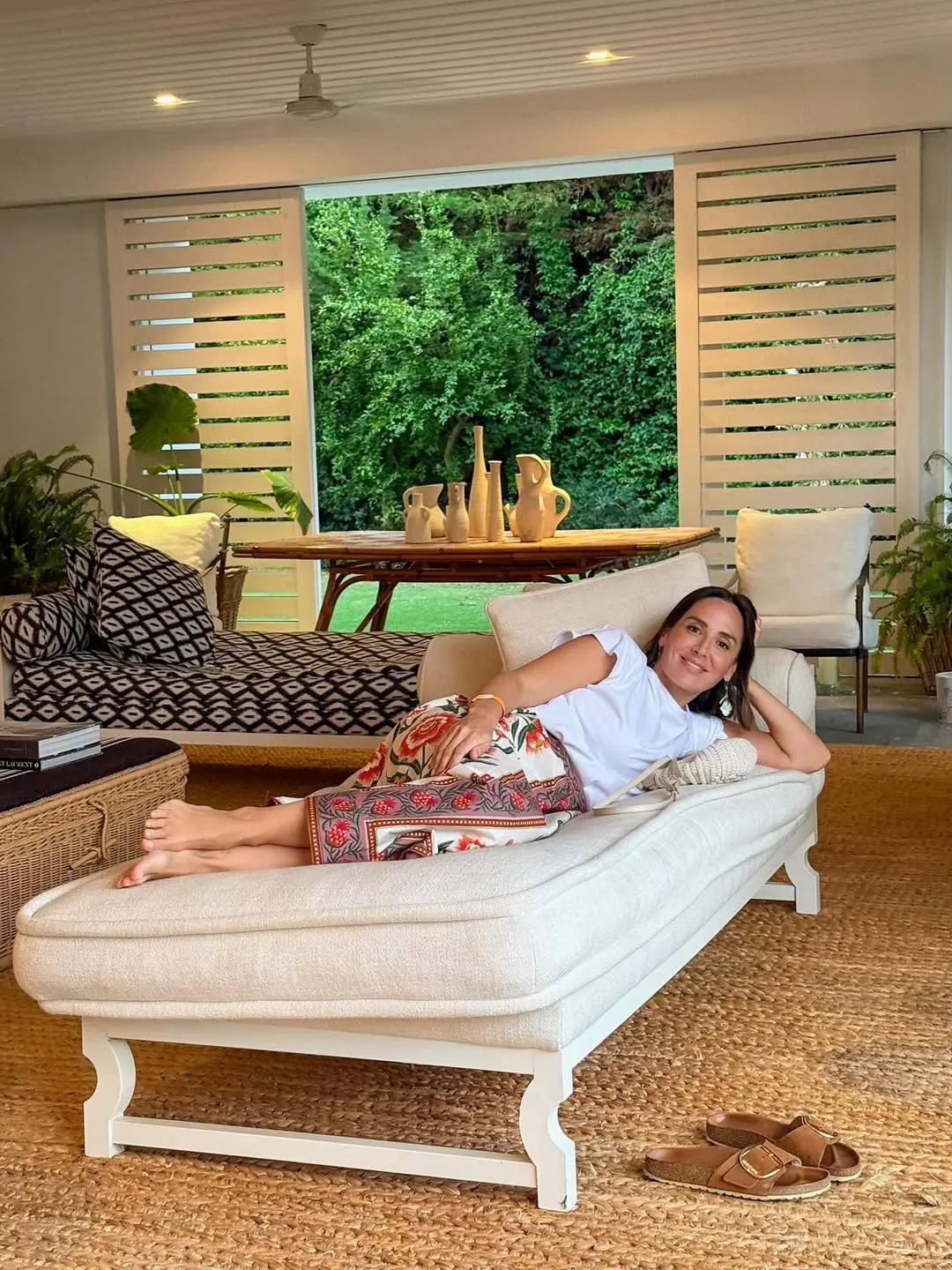 Tamara Falcó disfruta de unas relajadas vacaciones en Sotogrande, Cádiz.